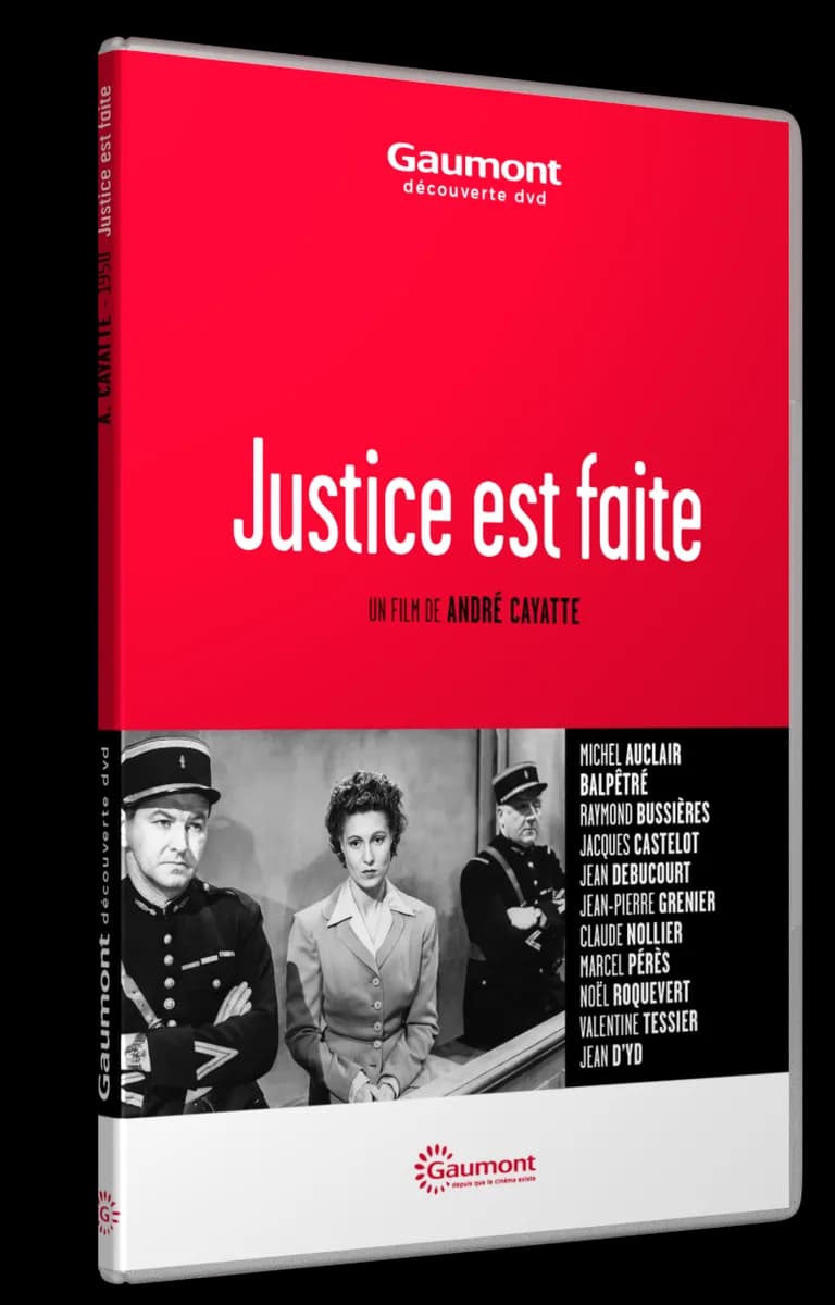 JUSTICE EST FAITE cover