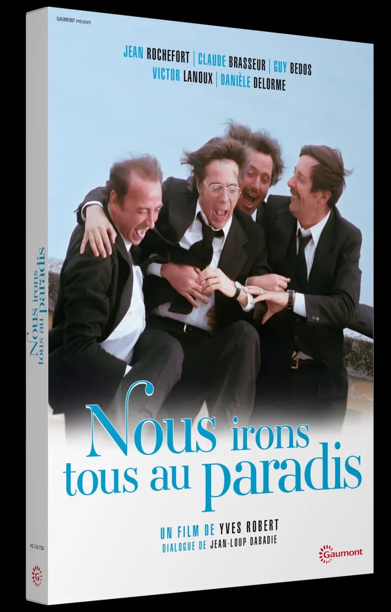 NOUS IRONS TOUS AU PARADIS cover