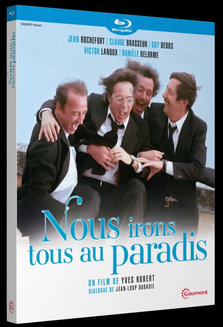 NOUS IRONS TOUS AU PARADIS cover