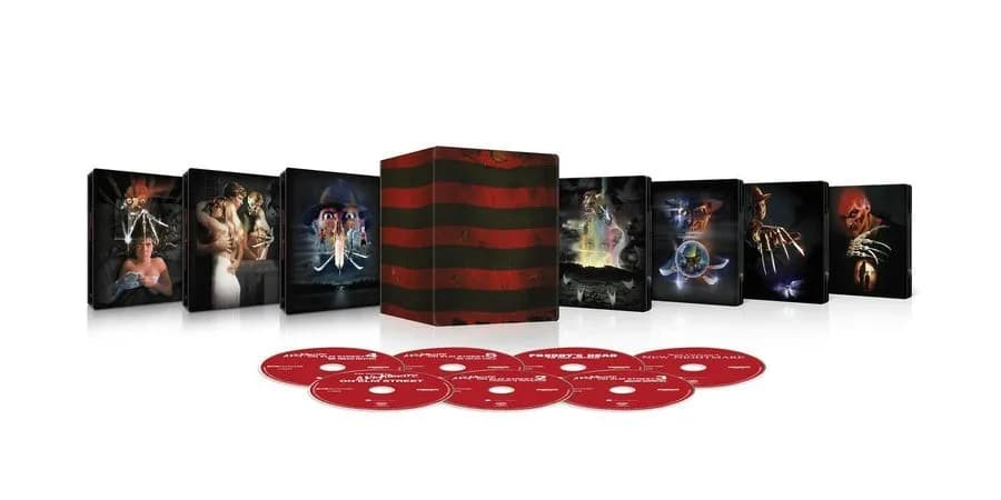 A Nightmare on Elm Street 7 Film Collection cover