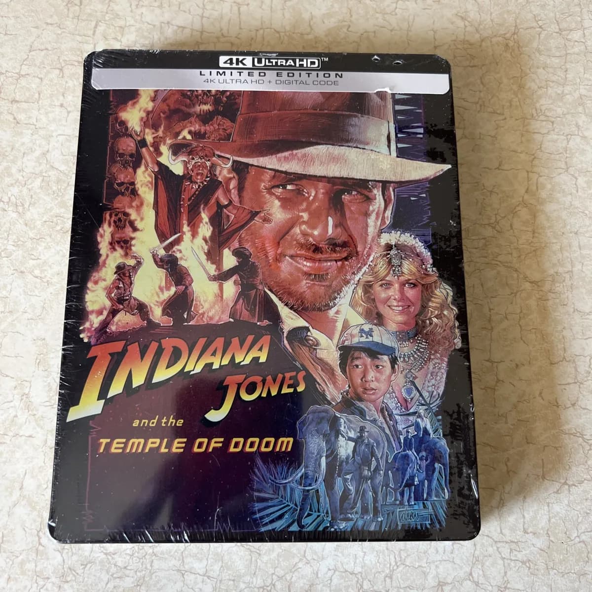 Indiana Jones and the Temple of Doom cover