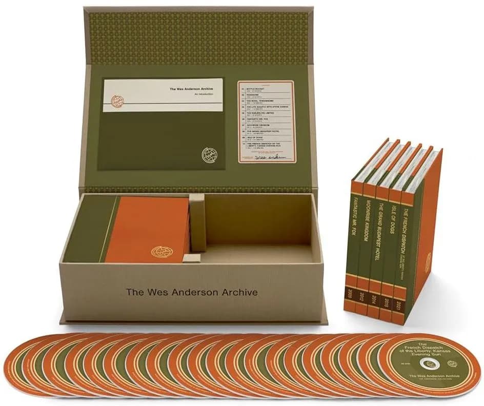 The Wes Anderson Archive: Ten Films, Twenty-Five Years cover