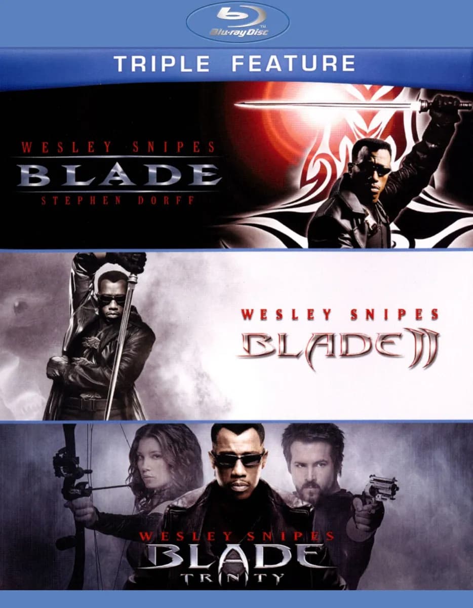 Blade / Blade II / Blade: Trinity cover