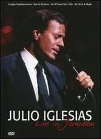 Julio Iglesias. Live in Jerusalem cover