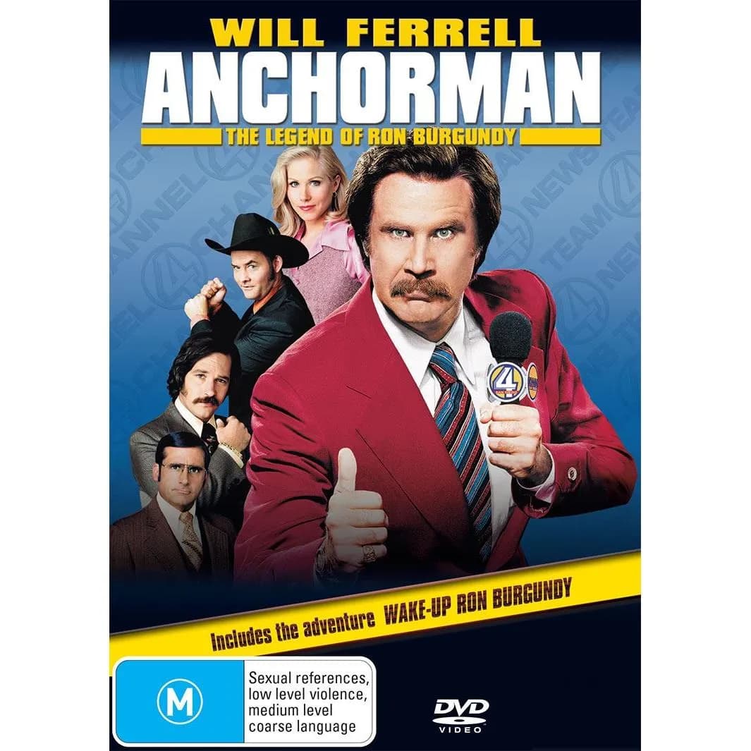 Anchorman: The Legend Of Ron Burgundy cover