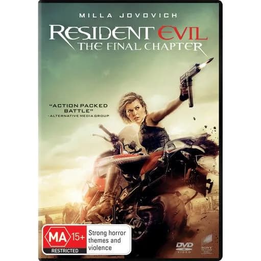Resident Evil: The Final Chapter cover
