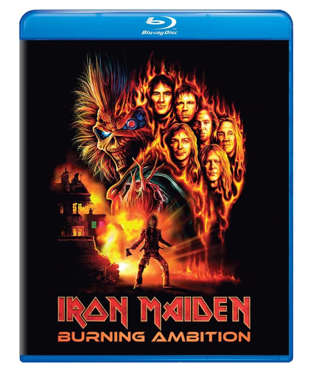 Iron Maiden: Burning Ambition cover
