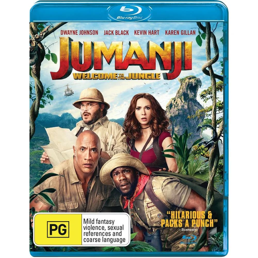 Jumanji: Welcome to the Jungle cover