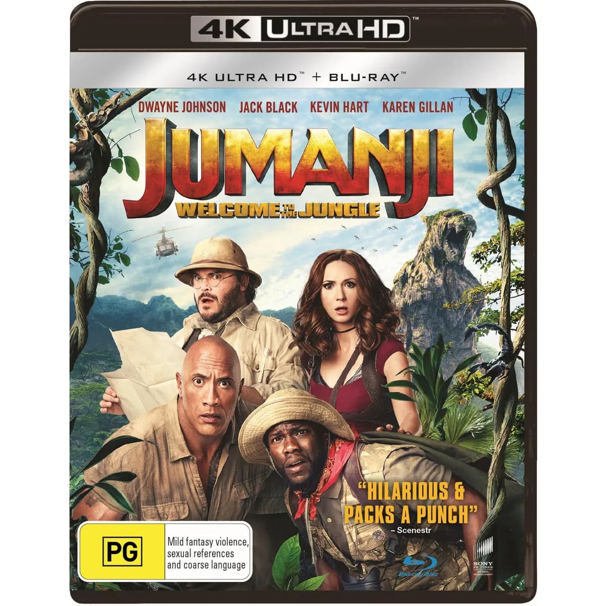 Jumanji: Welcome to the Jungle cover