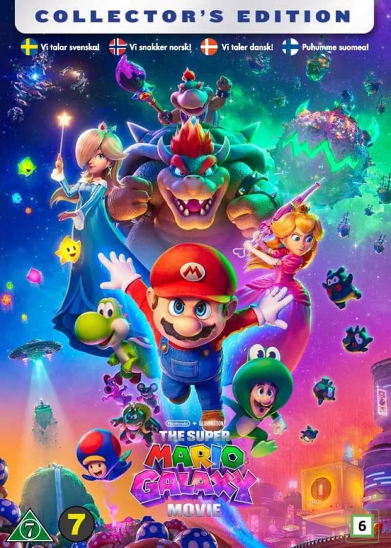 Super Mario Galaxy - Filmen / The Super Mario Galaxy Movie cover