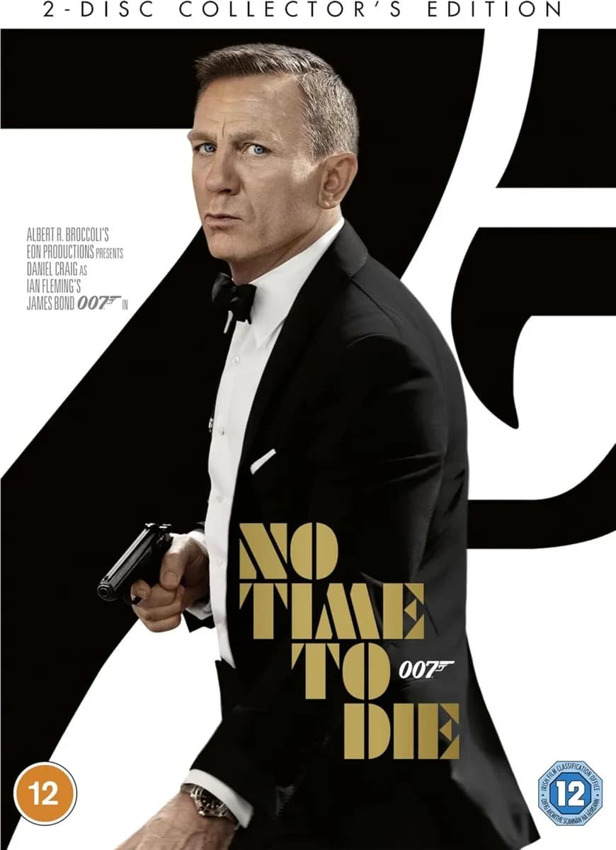 No Time To Die cover