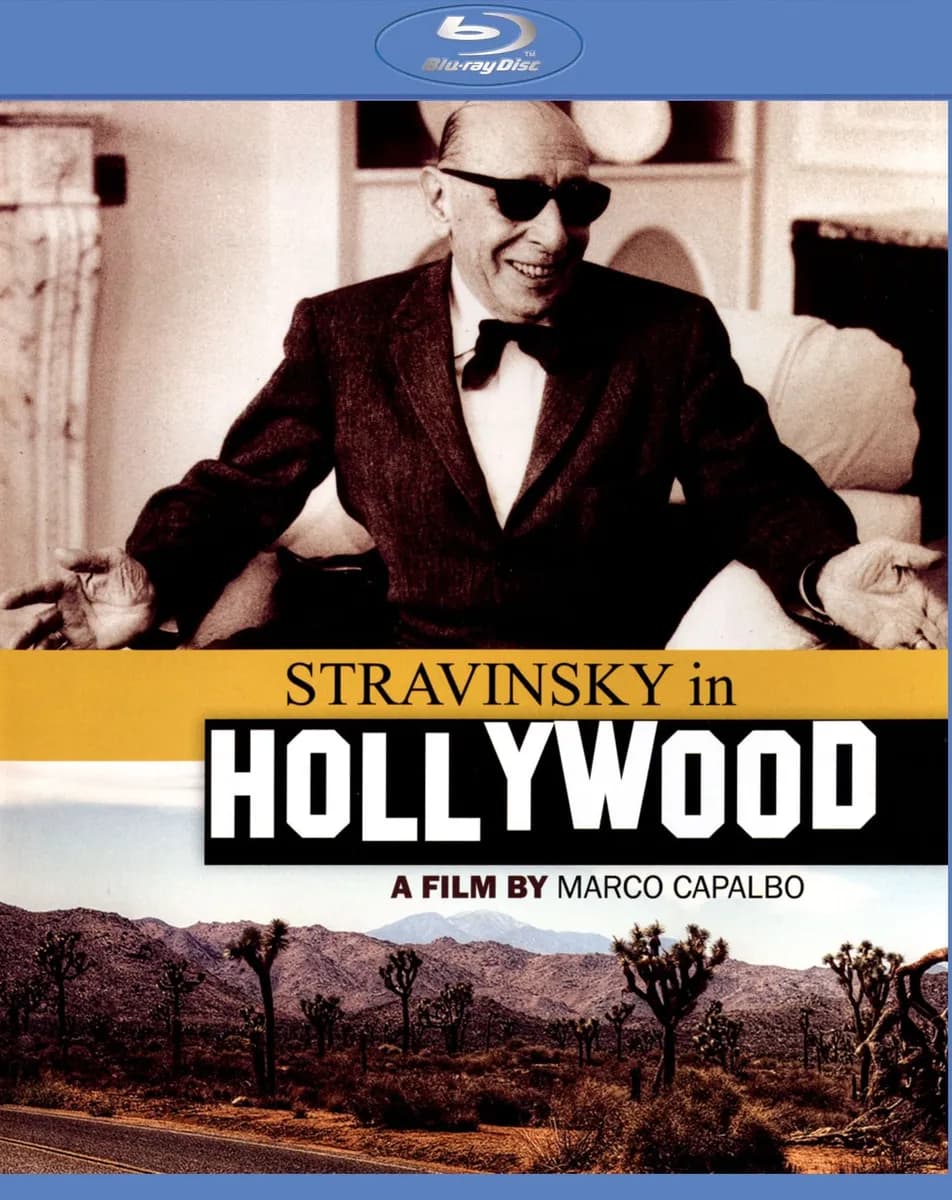 Stravinsky a Hollywood cover
