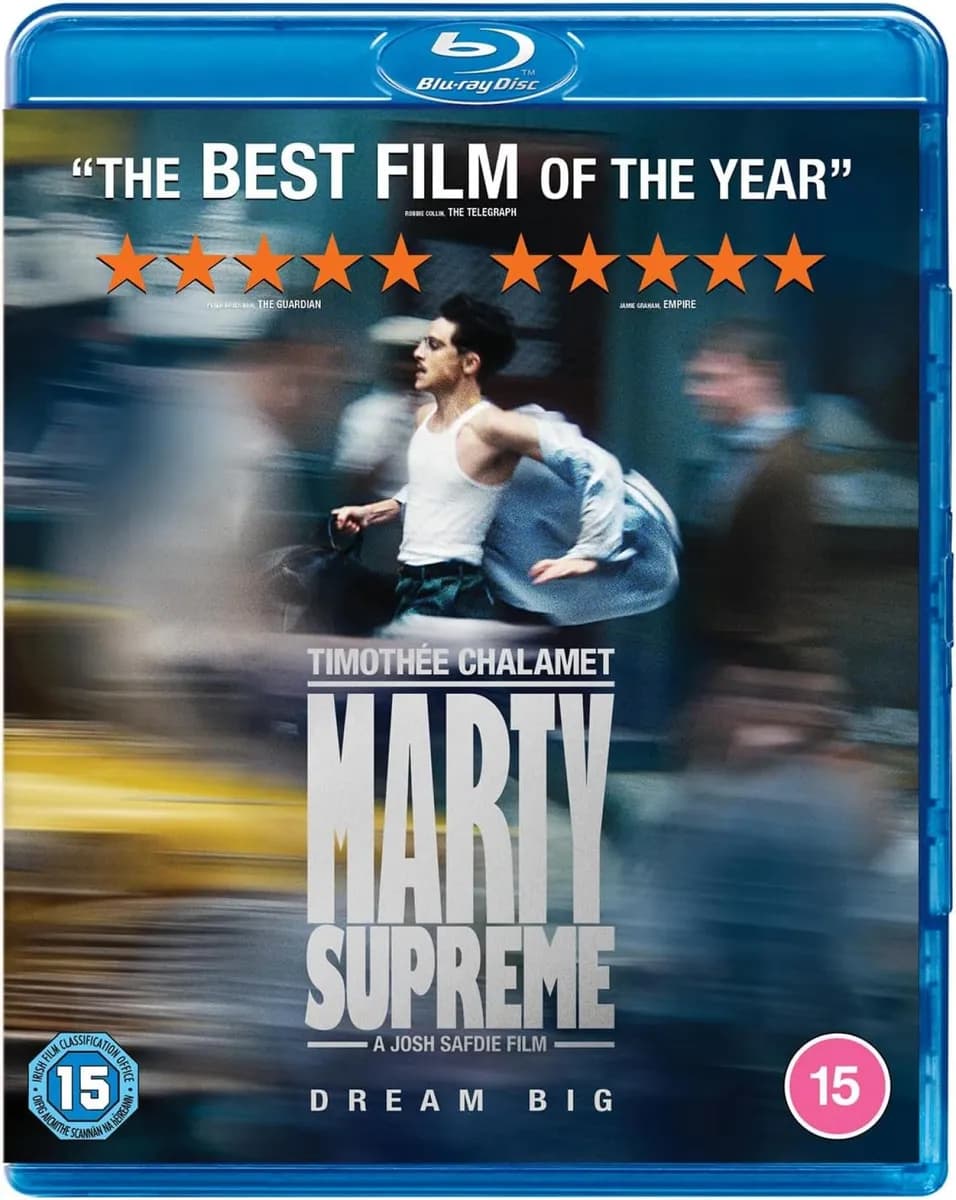 Marty Supreme cover