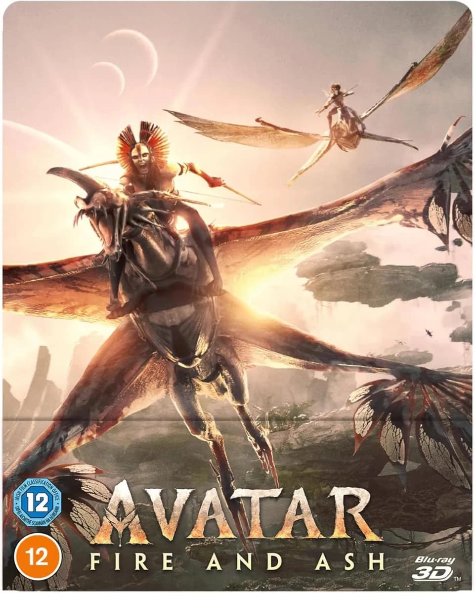 Avatar: Fire and Ash cover