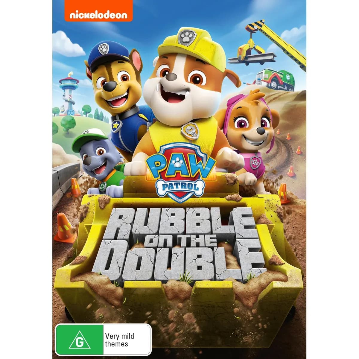 Paw Patrol: Rubble on the Double cover
