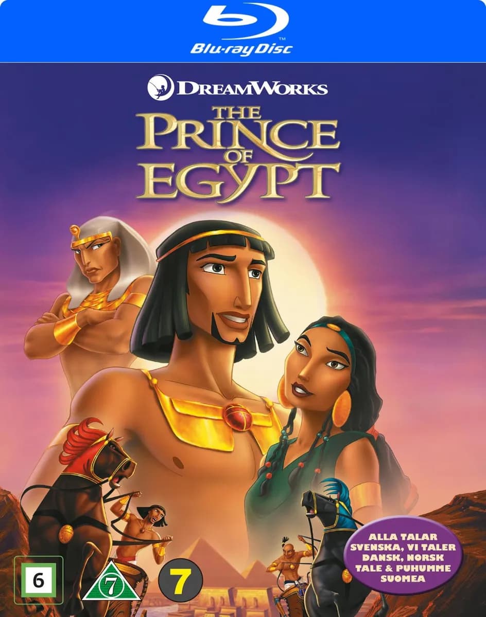 The Prince of Egypt cover