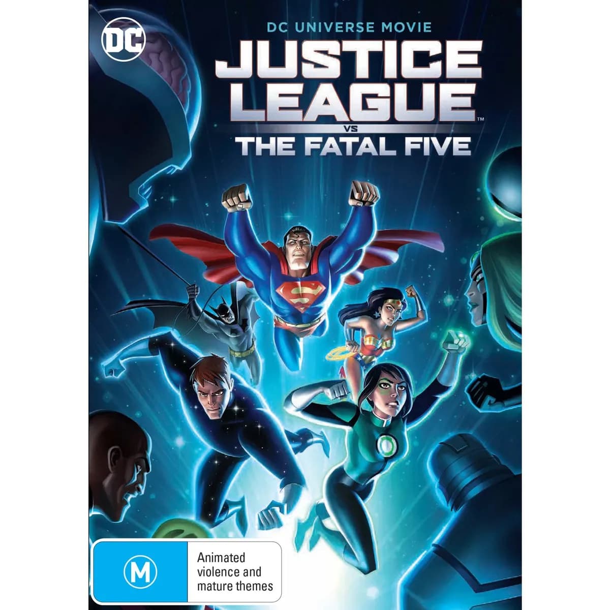 Justice League vs The Fatal Five cover