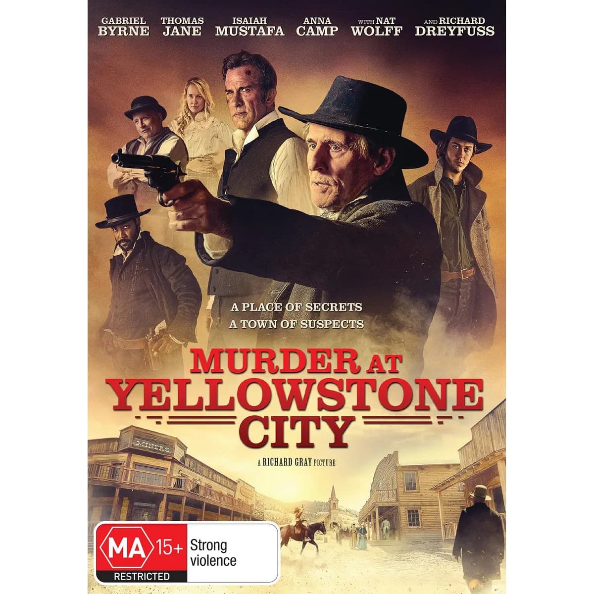 Murder At Yellowstone City cover
