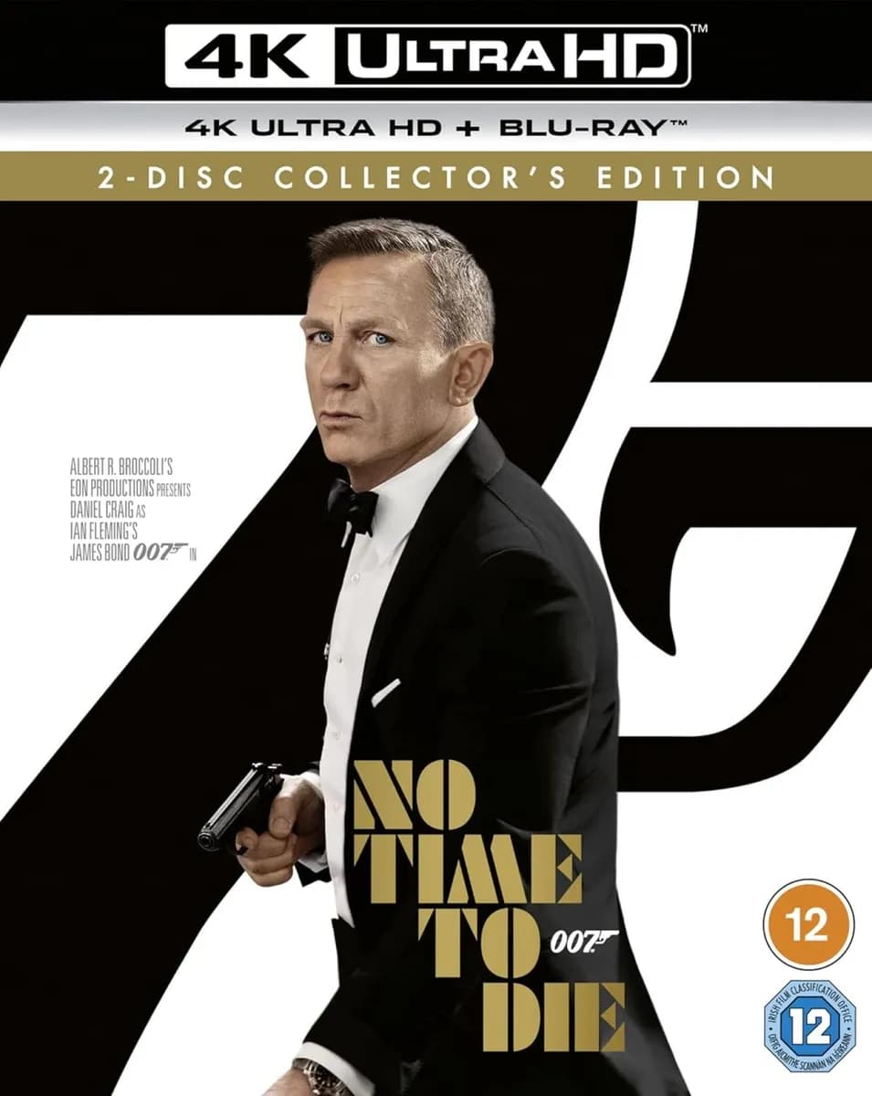 No Time To Die cover