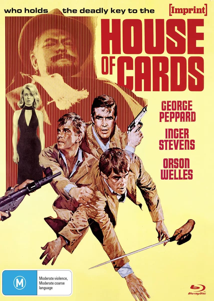 House of Cards Blu Ray cover