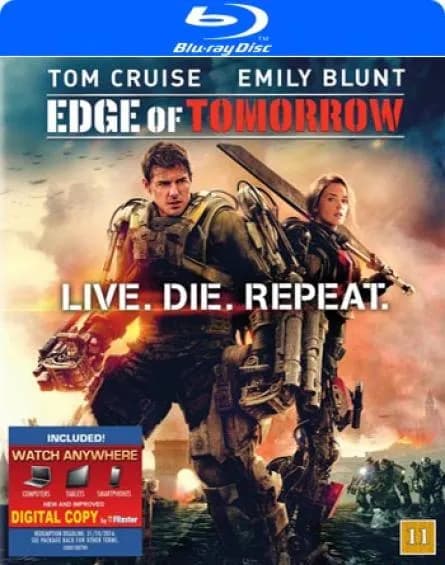 Edge Of Tomorrow cover