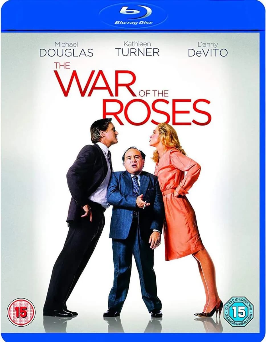 Den vilda jakten på lyckan / The War of the Roses cover