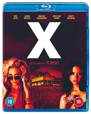 X Blu-ray cover