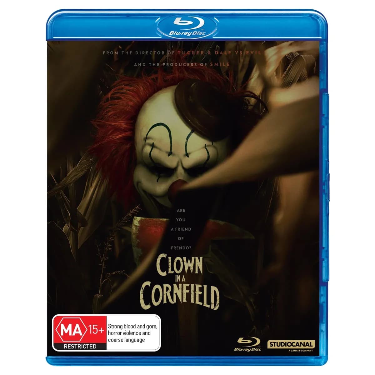 Clown in a Cornfield cover