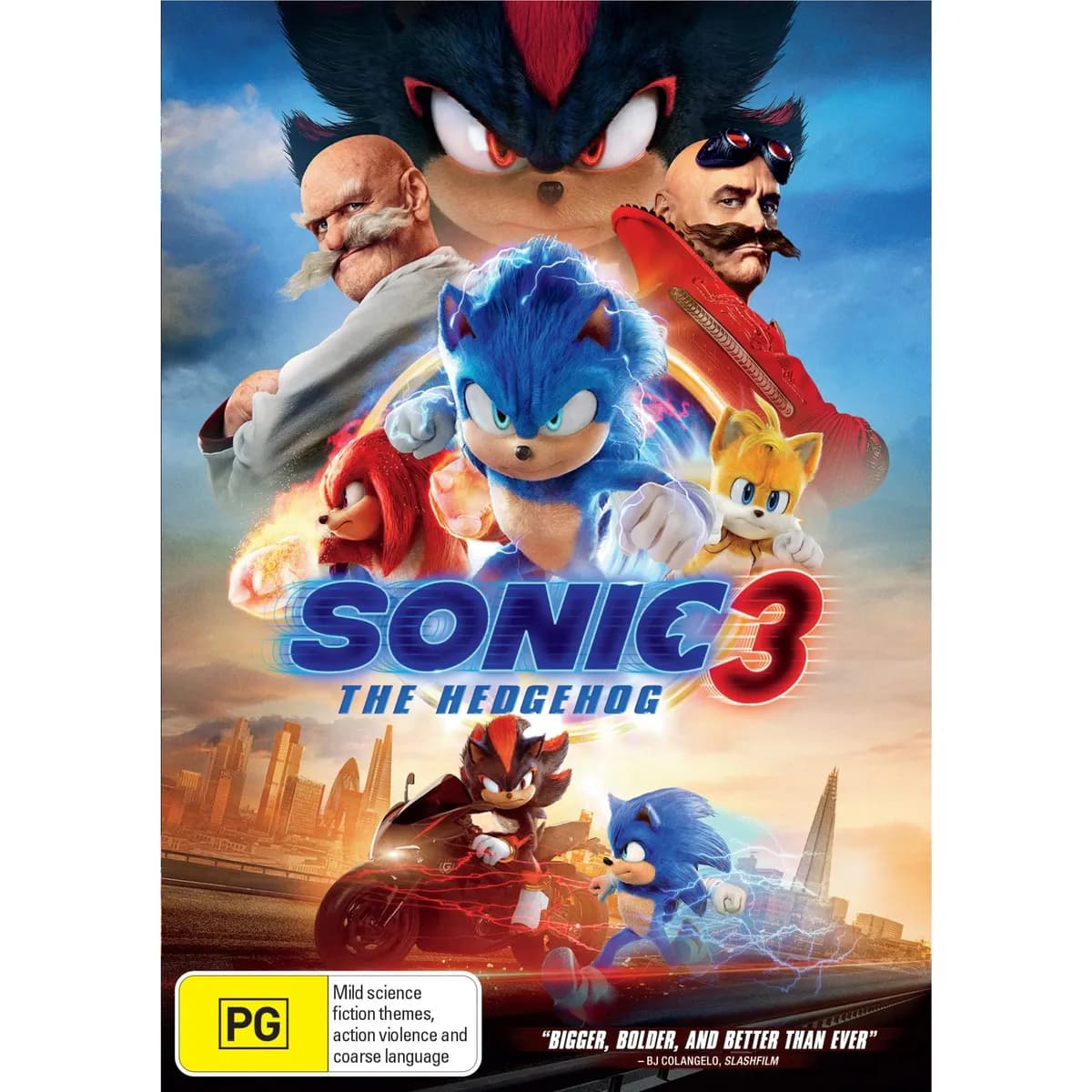 Sonic The Hedgehog 3 cover