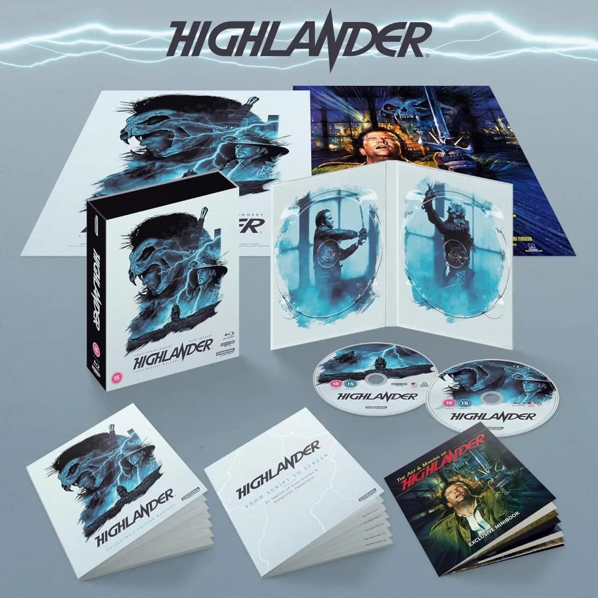 Highlander (1986) (4K UHD) Collectors cover