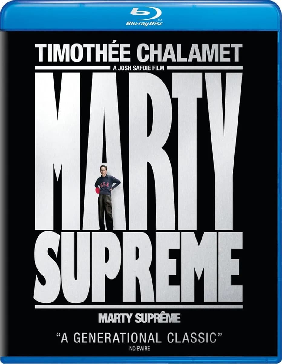 Marty Supreme cover