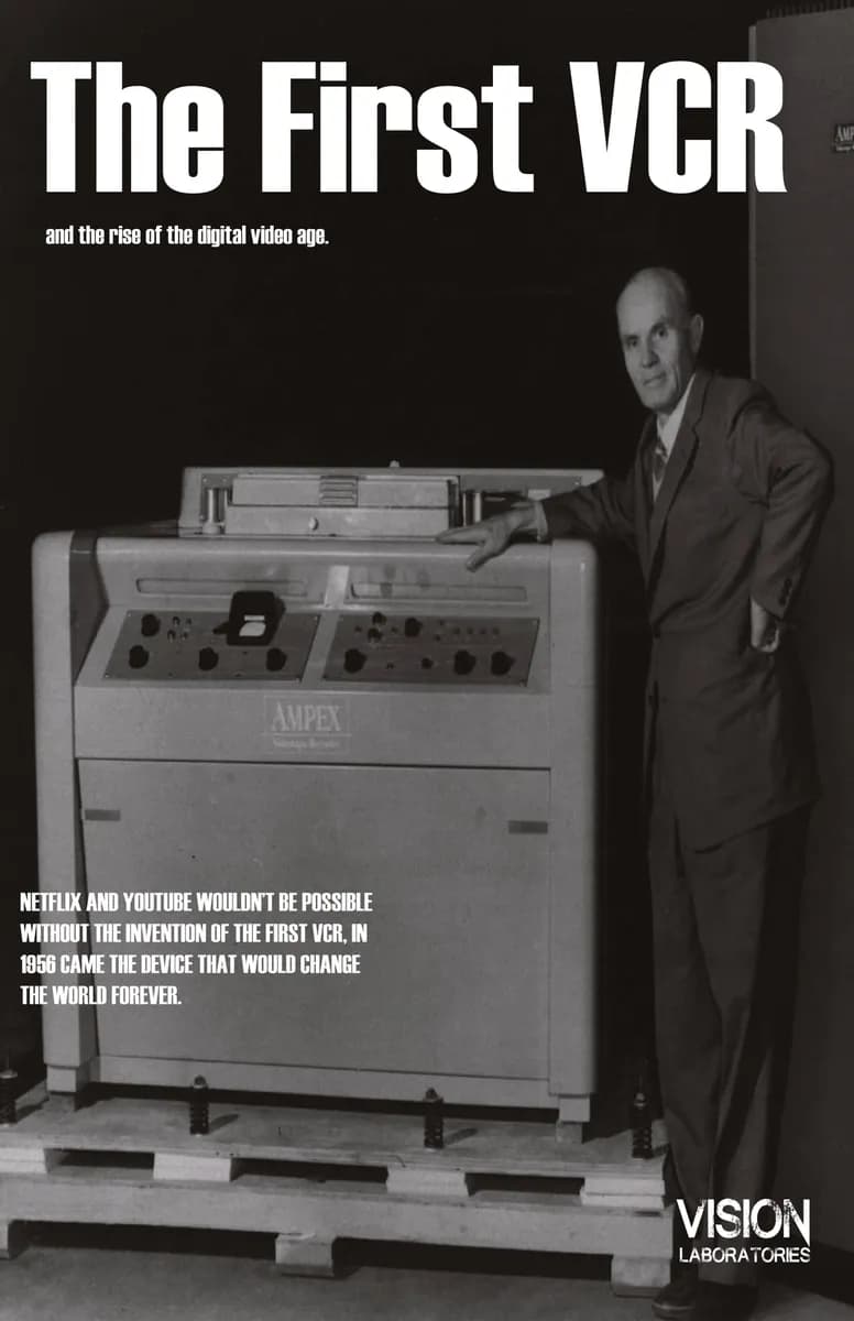 The First VCR cover