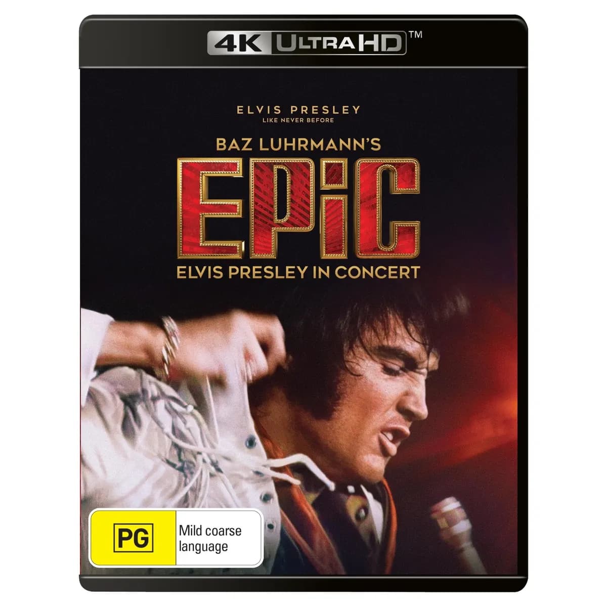 Epic: Elvis Presley in Concert cover