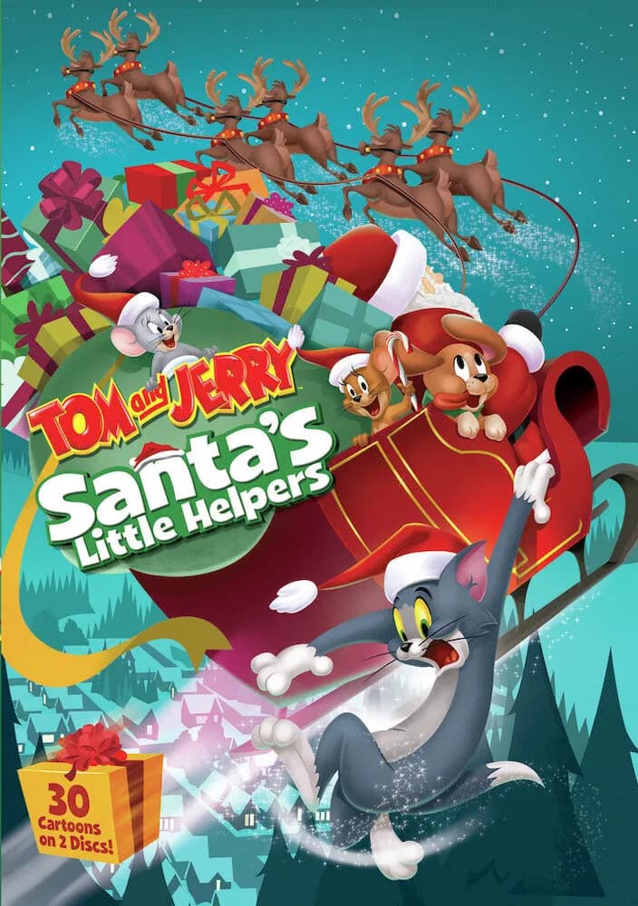 Tom and Jerry: Santa's Little Helpers cover