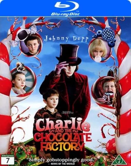 Kalle och chokladfabriken (2005) / Charlie and the Chocolate Factory cover