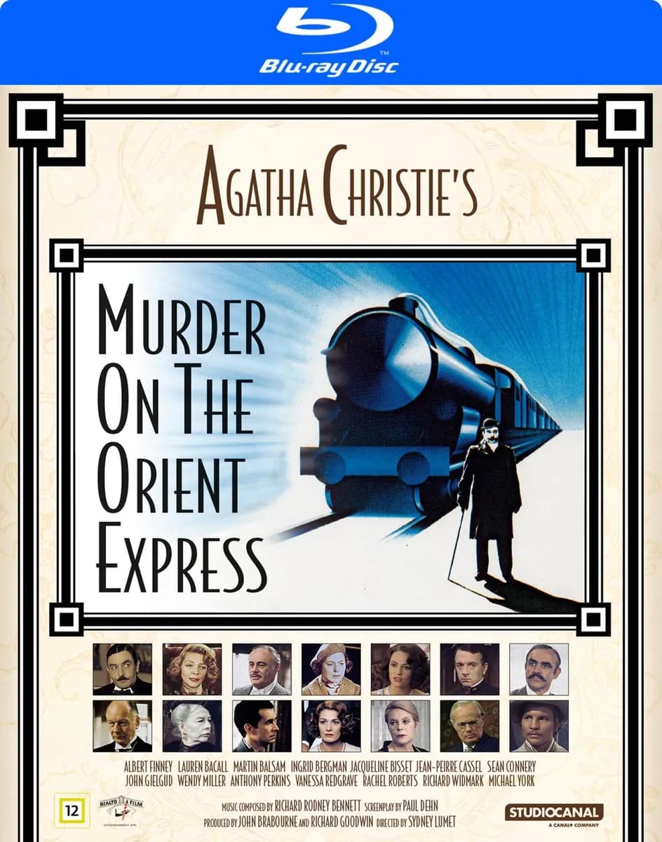 Mordet på Orientexpressen (1974) / Murder on the Orient Express cover