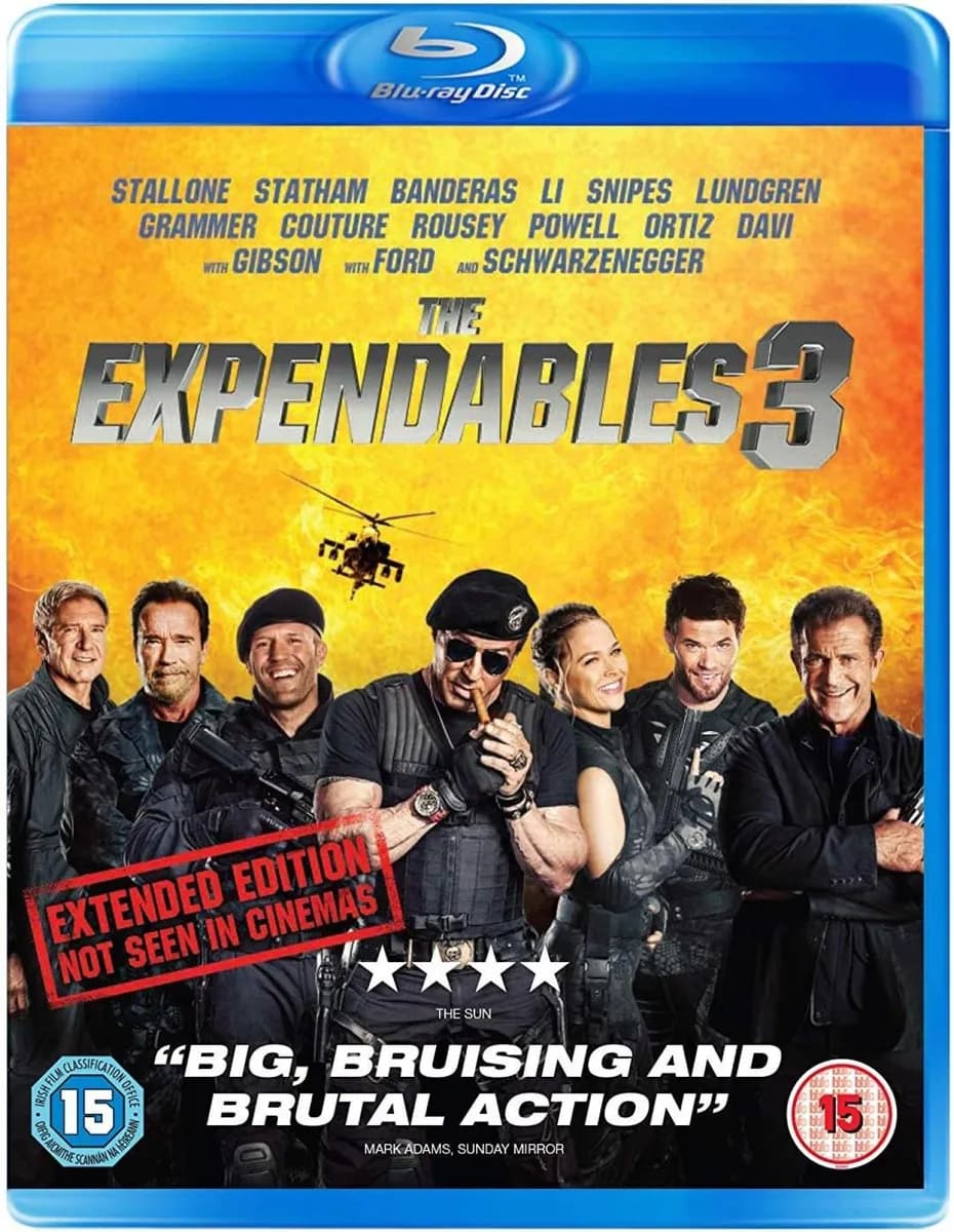 The Expendables 3 cover