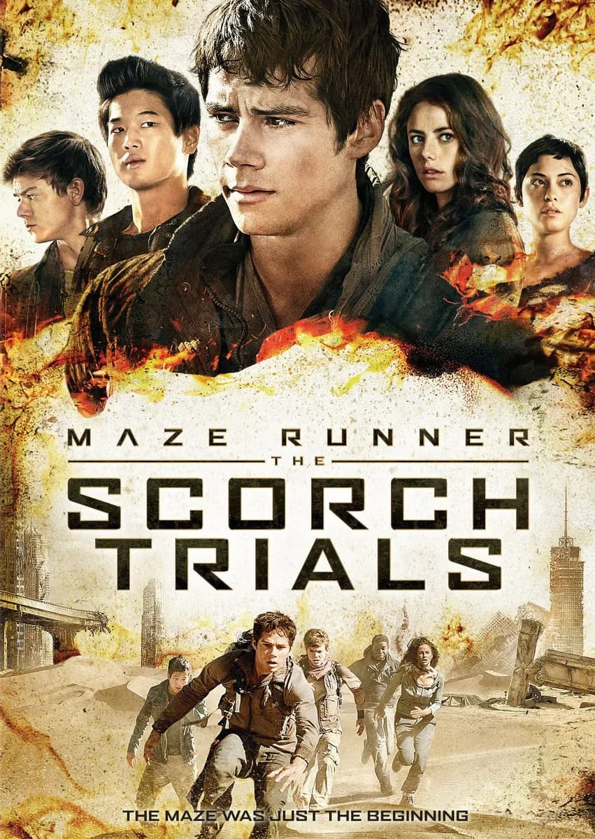 The Maze Runner: The Scorch Trials cover